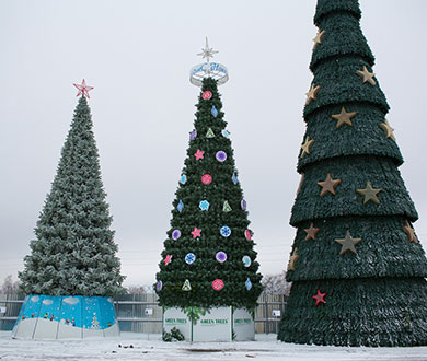 Каркасные ёлки в Таганроге