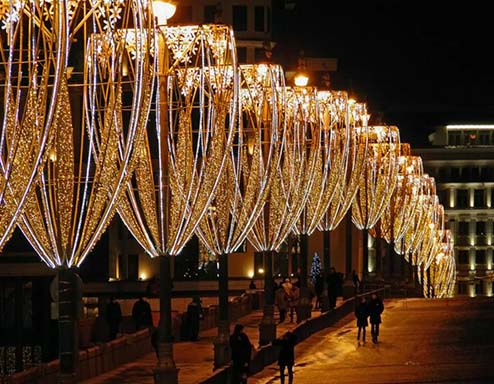 Светодиодные консоли Новый год